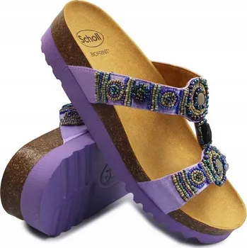 Dámská obuv Dámské letní Nazouváky Scholl New Bogota Wedge 42