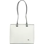 DELAMI Dámská kabelka D6103 white + 2 měsíce na vrácení zboží