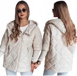 DStreet dámská prošívaná bunda s kapucí TY4856 velikost XL