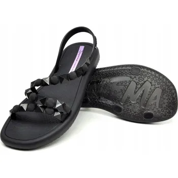 Dámské sandále Sandály Ipanema černé syntetické s plochým podpatkem velikost 38