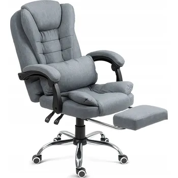 Otočné křeslo Giosedio šedé