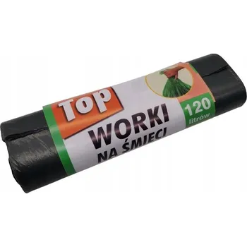 Pytle na odpadky Top Pytle na odpadky Černé 120l 10 kusů