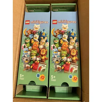 Stavebnice LEGO Minifigures 71051 28. série zvířata box 24 ks