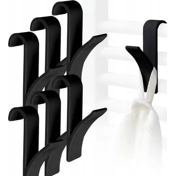 Věšák Háček bez vrtání Raltek černý