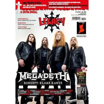 Umění LEGACY MAGAZIN: THE VOICE FROM THE DARKSIDE. Ausgabe #160 (1/2026) - Legacy Magazin
