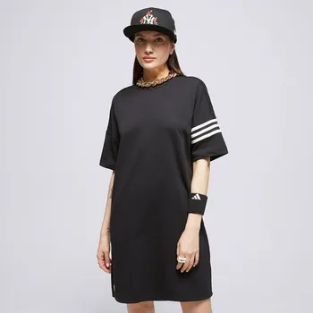 Dámské šaty ADIDAS VOLNÉ ŠATY STŘIHU TRIČKA IB7309 (XS)