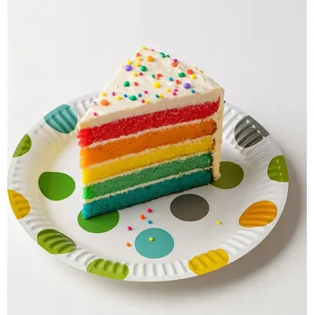 Talíř Papírové talíře Ravi 18 cm 6 kusů