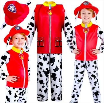 Karnevalový kostým Tlapková patrola KOSTÝM MARSHALL HASIČSKÝ OBLEK PŘEVLEK NA PLES VELIKOST M