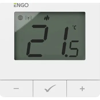 Termostat TERMOSTAT 24V BÍLÝ CHYTRÝ ZÁSUVKOVÝ ZIGBEE/868MHZ