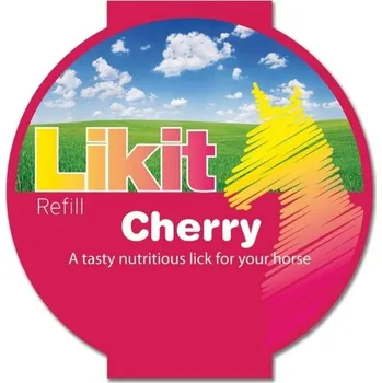 Krmivo pro koně LIKIT Pochoutka - náhradní náplň třešeň 625g
