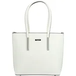 DELAMI Dámská kabelka D5910 white + 2 měsíce na vrácení zboží