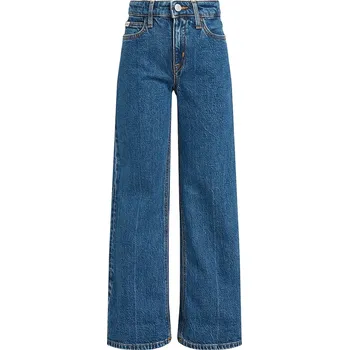 Dětské rifle Calvin Klein Jeans HR RELAXED WIDE IG0IG02727.PPYA modrá 55X, vel. 128