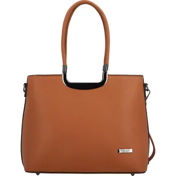 Kabelka DELAMI Dámská kabelka D5904 Brown + 2 měsíce na vrácení zboží