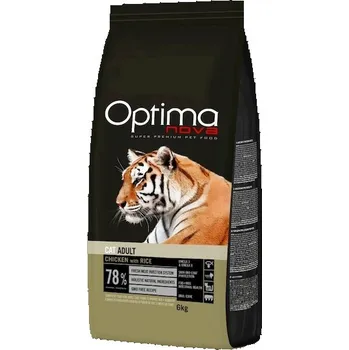 Krmivo pro kočku OPTIMAnova Cat Adult Chicken & Rice 6 kg