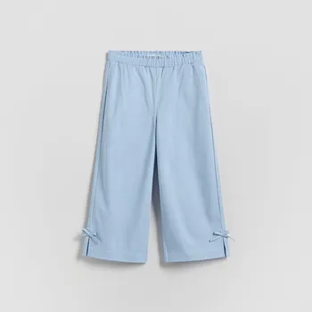 Reserved - Kalhoty s mašlemi - světle modrá - 833HN-50X - 833HN-50X-116