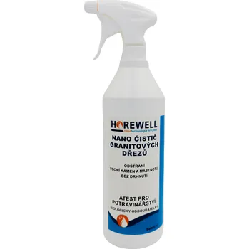 Čisticí prostředek do kuchyně Horewell Nano čistič granitových dřezů 1 l
