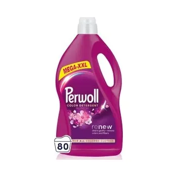 Prací gel Perwoll prací gel Mega Renew Blossom 80 praní, 4 L
