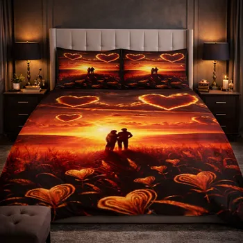 Povlečení 2-dílné ložní povlečení - Láska v polích