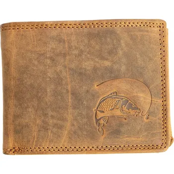 Peněženka Luxusní kožená peněženka s kaprem