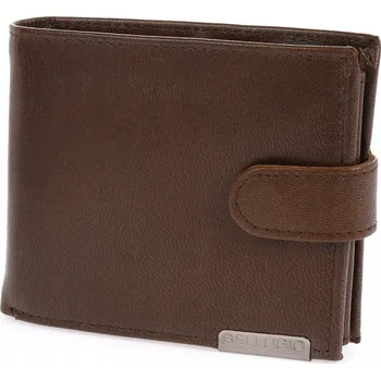 Peněženka Peněženka Bellugio , přírodní kůže, hnědá - muž