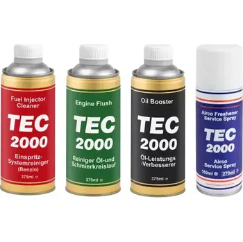 aditivum TEC 2000 Set Fuel + Klima - kompletní údržba benzinového motoru + klimatizace