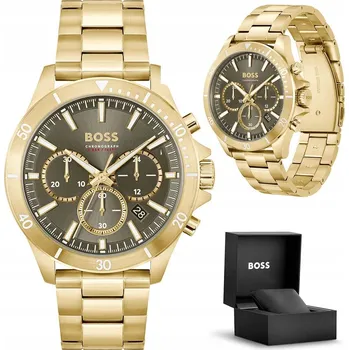 Hodinky Pánské analogové quartzové hodinky Boss s řemínkem