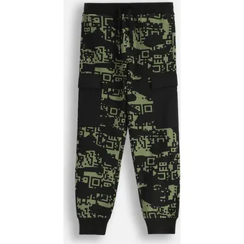 Chlapecké tepláky khaki joggery 158 Coccodrillo WC5