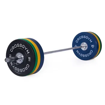 Olympijská činka TRINFIT 120 kg Training Bumper CrossGym