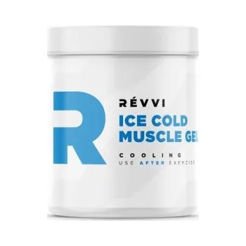 Masážní přípravek Révvi ICE COLD COOLING MUSCLE GEL Obsah: 100 ml LEDOVĚ CHLADIVÝ GEL NA SVALY