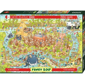 Puzzle HEYE Funky Zoo Australian Habitat (Australská expozice)