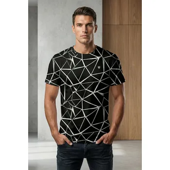 Pánské tričko UTOPY Pánské sportovní tričko Black Beuaty v2 Velikost: 7XL