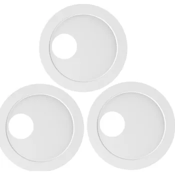 Univerzální krytka kamery pro Apple zařízení - 3 ks - bílá