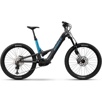 Elektrokolo Celoodpružené elektrokolo GHOST E-ASX ABS Low Shadowed Slate/Light Navy Blue Glossy - S 2026