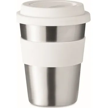 Termohrnek Irmug Nerezový pohárek 350ml - Barva Bílá