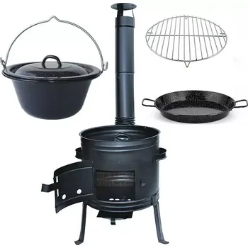 kotlíky Kotlíkový set Párty 3 v 1 smalt 39 cm