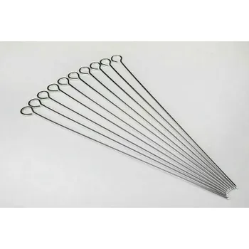 Grilovací nářadí Jehla grilovací 41 cm ocel 12 ks