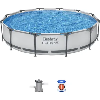 Bazén Bestway Bazén Steel Pro Max 366 x 76 cm s kartušovou filtrací