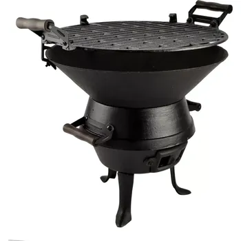 Zahradní gril Litinový gril Soudek