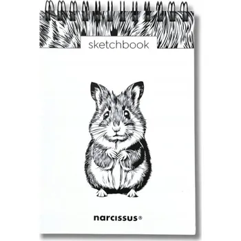 Výtvarný papír Skicák A6/60 listů na spirále - Křeček