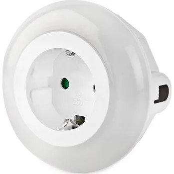 Noční světlo LED světlo do zásuvky Nedis LNLGSOCK01