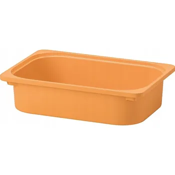 Úložný box IKEA TROFAST Úložný box na hračky, oranžový, 42x30x10 cm