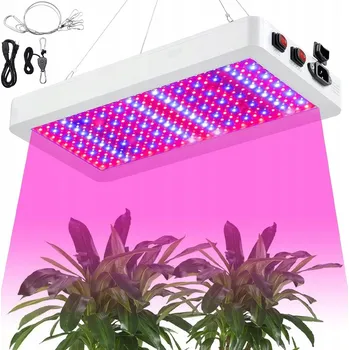 Osvětlení pro růst rostliny Panel závěsná lampa pro růst pěstování rostlin 24W 230V