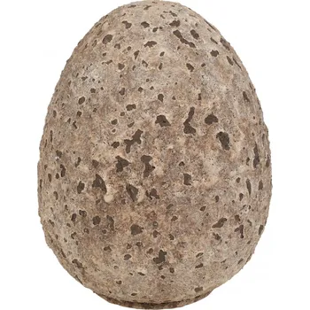 Velikonoční dekorace Keramické vejce Aly XL šedé, 20,5 cm