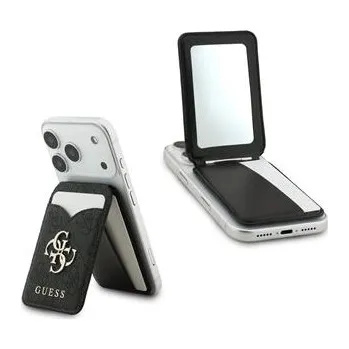 Peněženka Guess PU 4G Mirror MagSafe Cardslot Peněženka se Stojanem Black