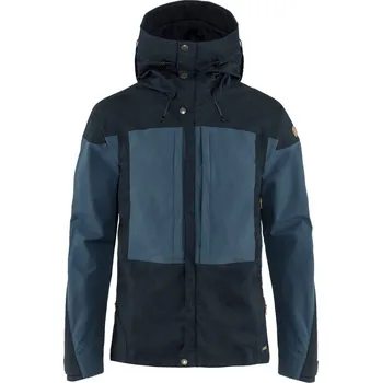 Horolezecká bunda pánská FJÄLLRÄVEN Keb Jacket M Dark Navy-Uncle Blue - XL