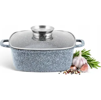 Hrnec Hrnec s mramorovým povrchem na indukci a plyn 4,5L 24cm