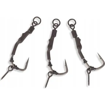 Háčky zemní Anaconda Piercer Ronnie Rig Angle 90 TGX Micro Barb 3 ks