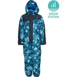 Rostoucí dětská lyžařská kombinéza LOAP CUVEN GROW SYSTEM 98 Modrá, Tmavě modrá