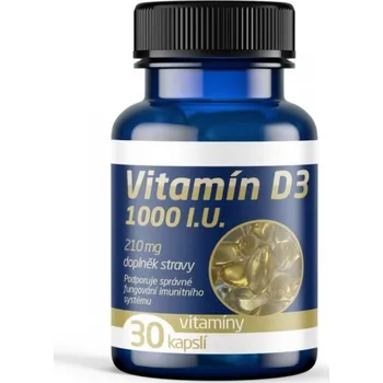 Zdraví Inca Collagen Inca Vitamin D3 1000 I.U. 30 kapslí