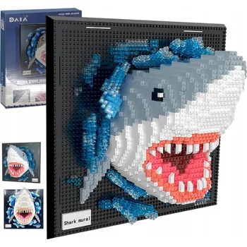 ostatní stavebnice SADA KOSTEK ŽRALOK 3D KREATIVNÍ HRAČKA MODEL K SESTAVENÍ 2166 DÍLŮ